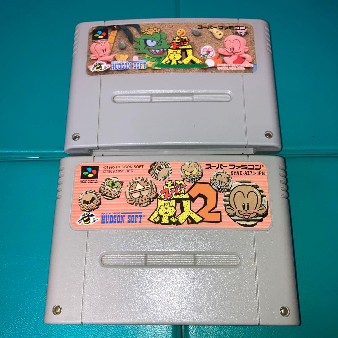 スーパーファミコン 原人1.2 - メルカリ