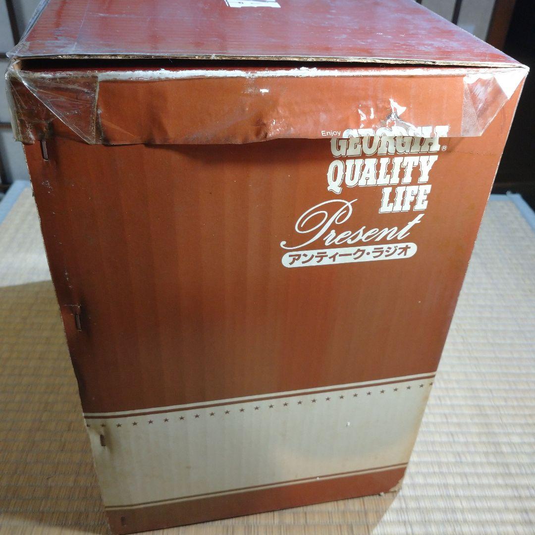 未使用品 ジョージア AM/FMラジオ 当選品 ノベルティ 木製 - メルカリ