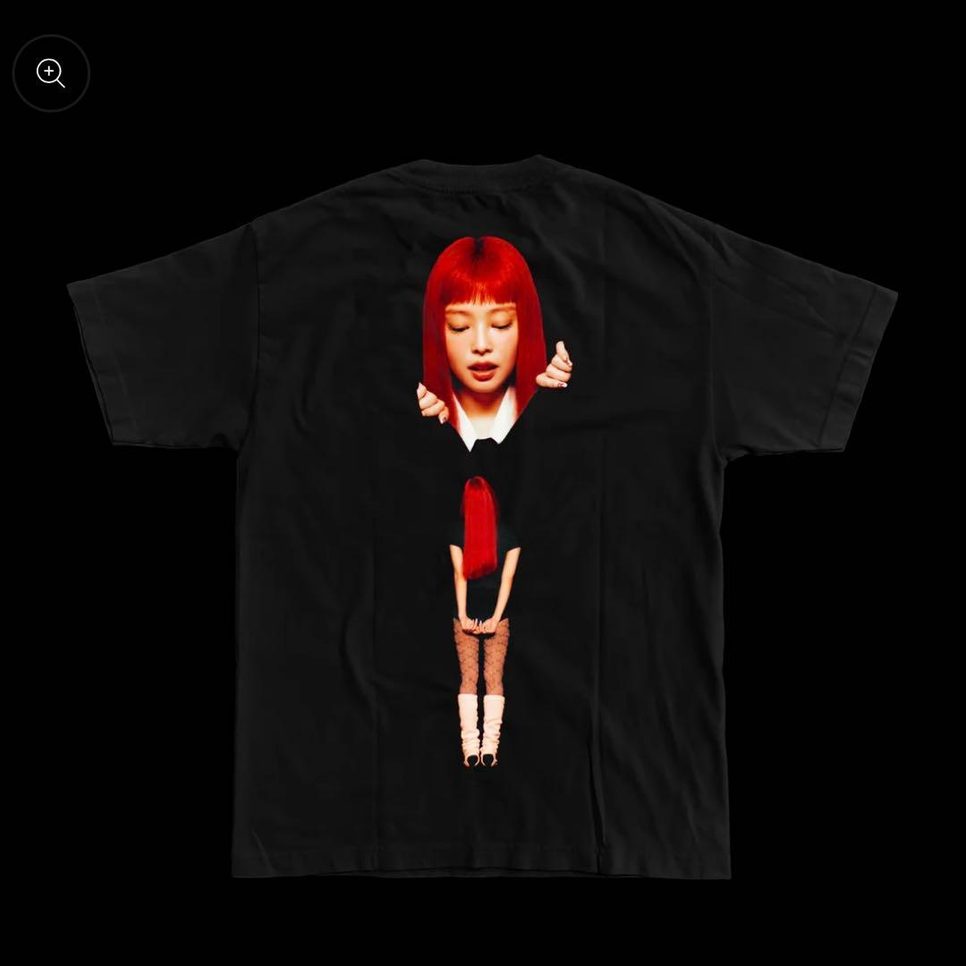 JENNIE ジェニ RUBY Tシャツ BLACKPINK L サイズ - メルカリ