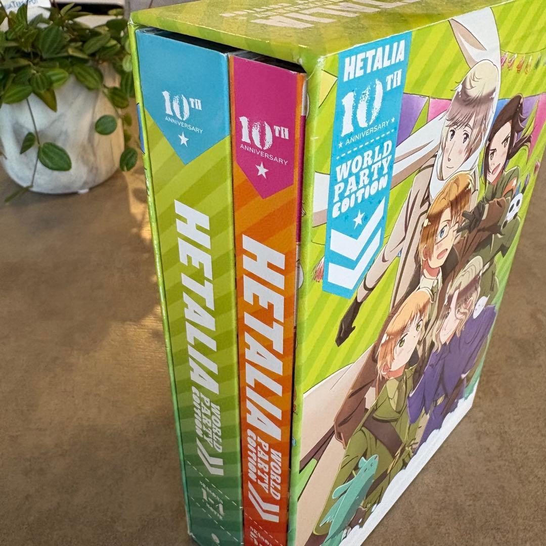 と*ー様 ヘタリア 10周年記念コレクション DVD BOX 北米版 1～6期＋