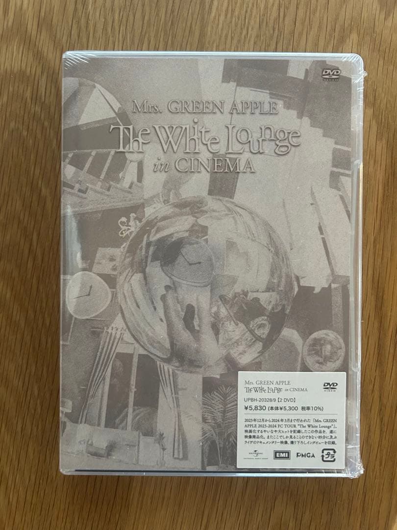 新品未開封Mrs.GREEN APPLEホワイトラウンジDVD - メルカリ