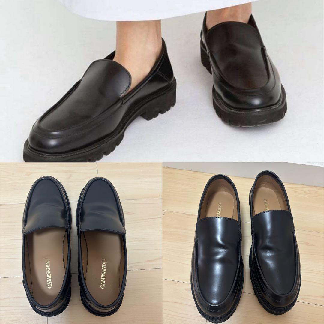 ほぼ未使用　CAMINANDOカミナンド PLAIN LOAFERS ローファー CAMINANDO/カミナンド】 PLAIN LOAFERS（ローファー）｜L'Appartement