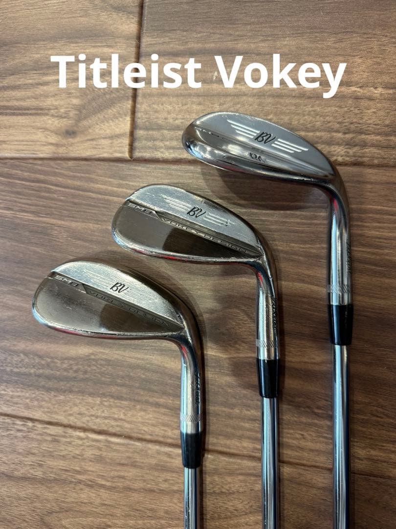 Titleist ボーケイウェッジ 50/54/58 3本セット 信頼のウェッジ3本セッティング！ ボーケイの「50・54・58