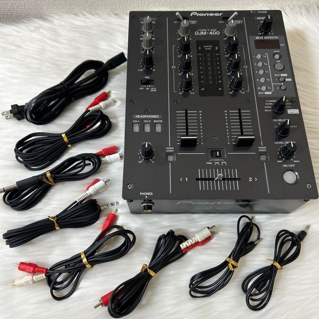 Pioneer DJM-400 2チャンネル DJミキサー Pioneer DJM-400 2ch Performance DJ Mixer Black DJM400 USED | eBay