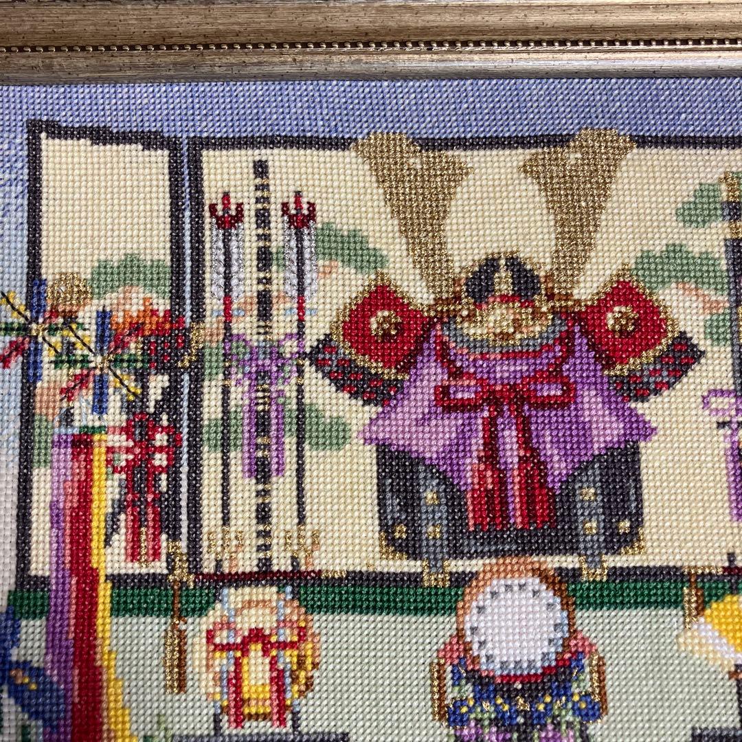 ホビーラホビーレクロスステッチ 五月人形の段飾り - メルカリ