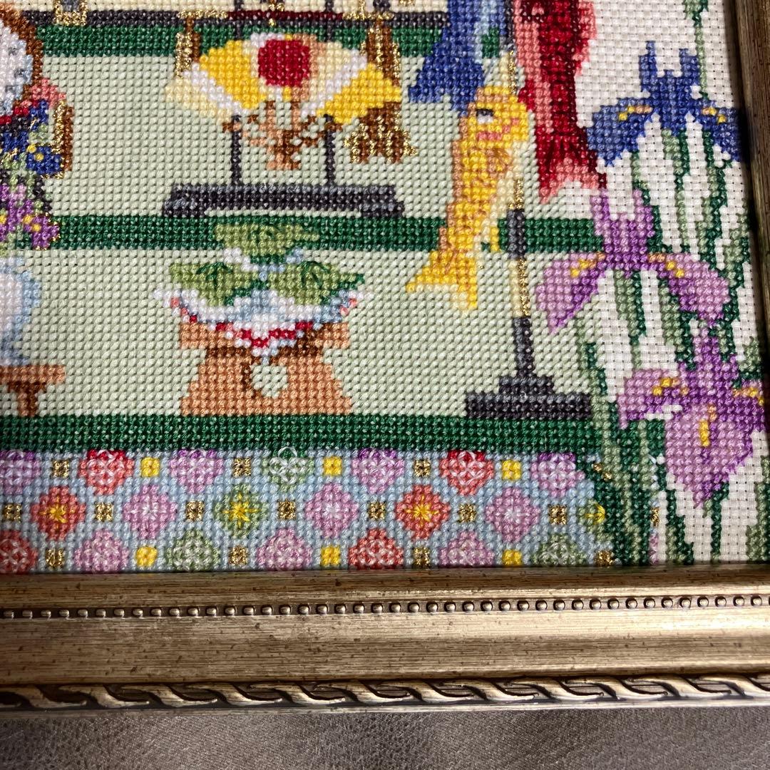 ホビーラホビーレクロスステッチ 五月人形の段飾り - メルカリ