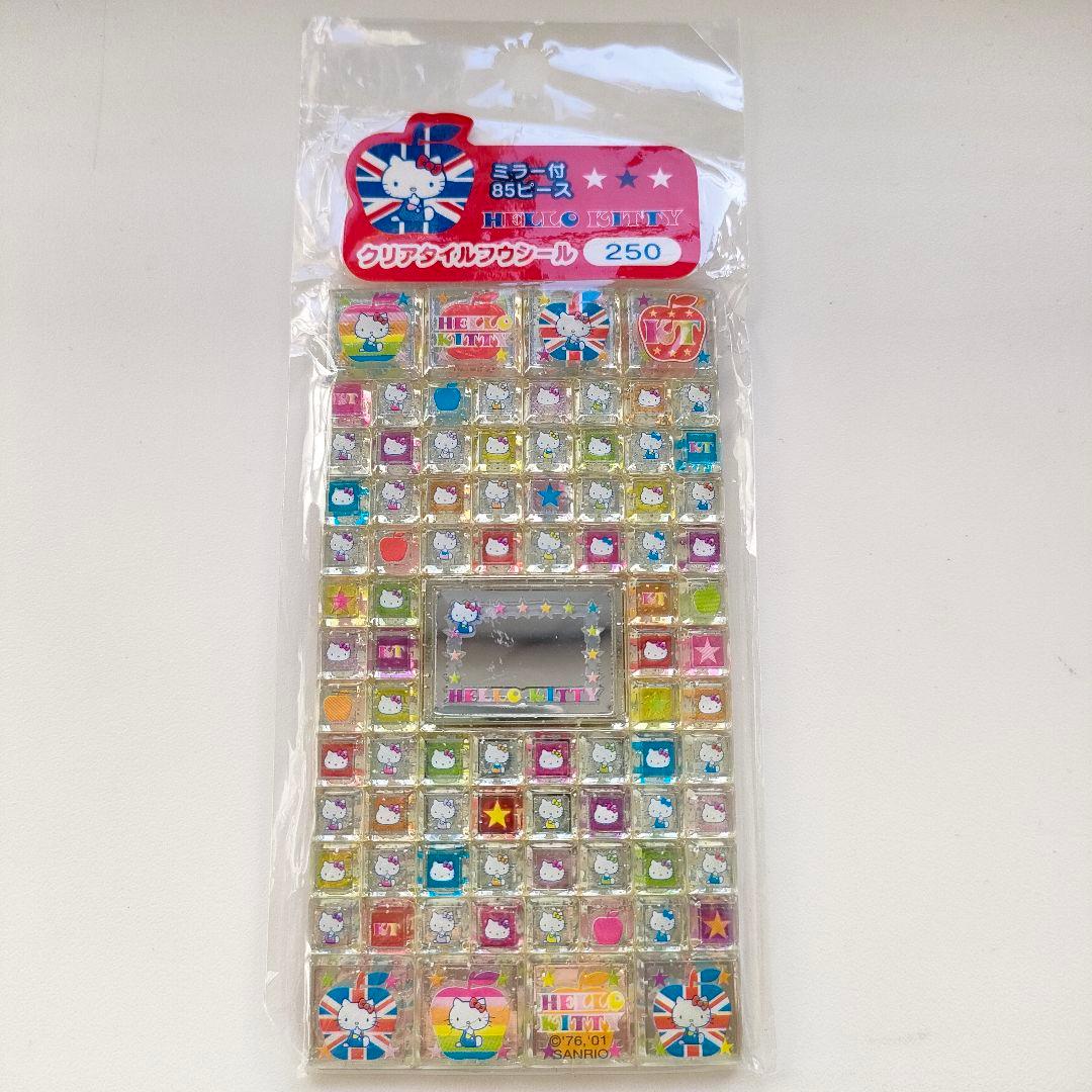 激レア】タイルシール 平成レトロ キティ 2001年製造 サンリオ シール