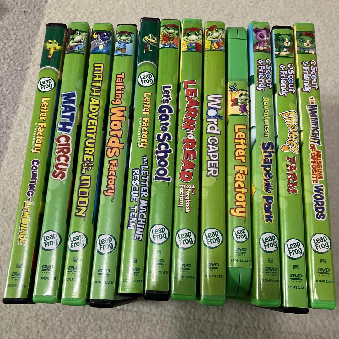 LeapFrog DVD セット 英語DVD Leapfrog: Let'S Go To School (With Flashcards) Dvd: Amazon.ca: n/a