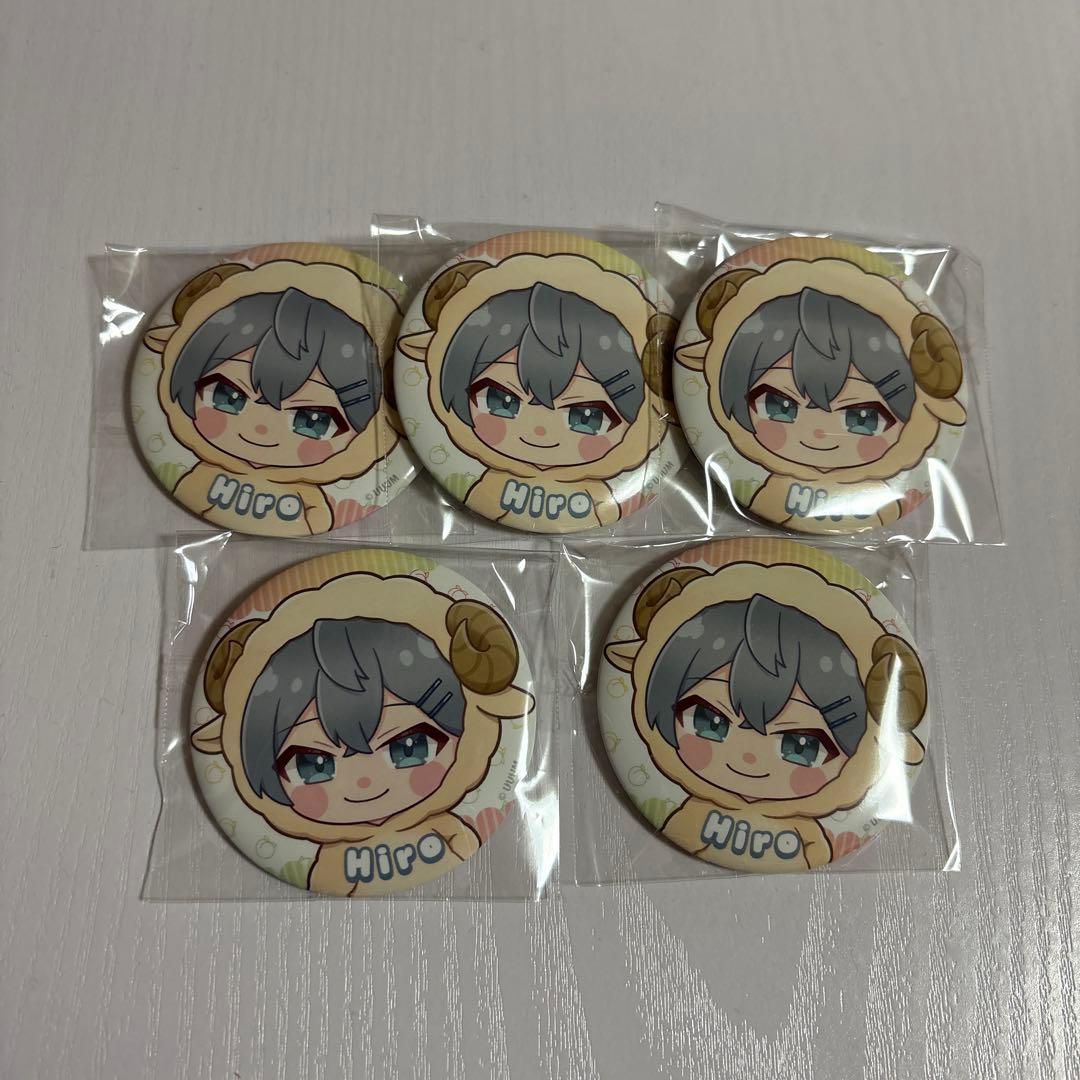 カラフルピーチ からぴち 東武動物公園 缶バッジ ヒロ - メルカリ