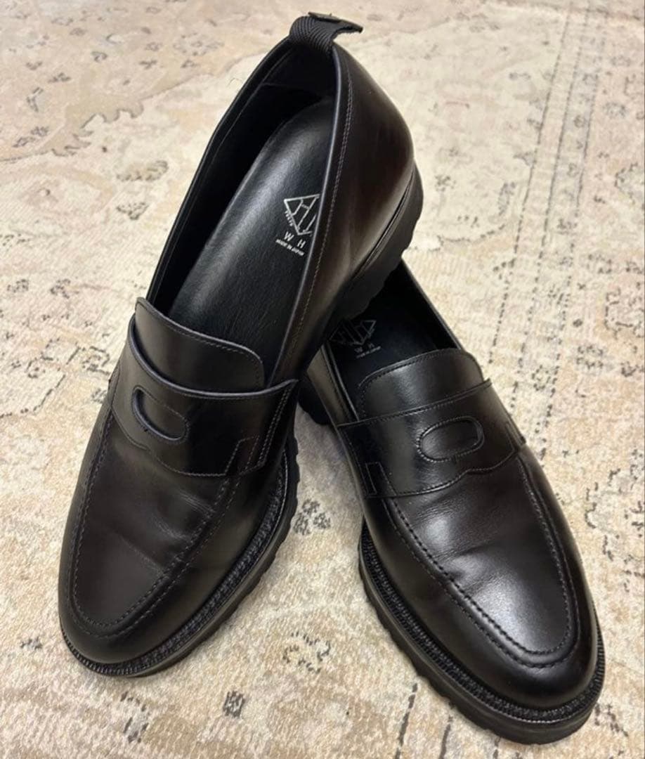 【1/20限定価格】WH（ダブルエイチ)※ローファー（ペニーローファー） WH＜ダブルエイチ＞タッセル付きローファー（2236416）｜WH(ダブル