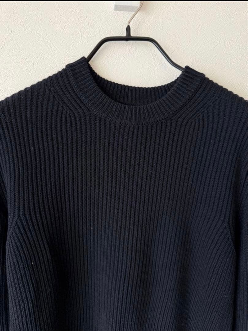 オーラリー AURALEE 17aw リブニット サイズ4 ブラック - メルカリ