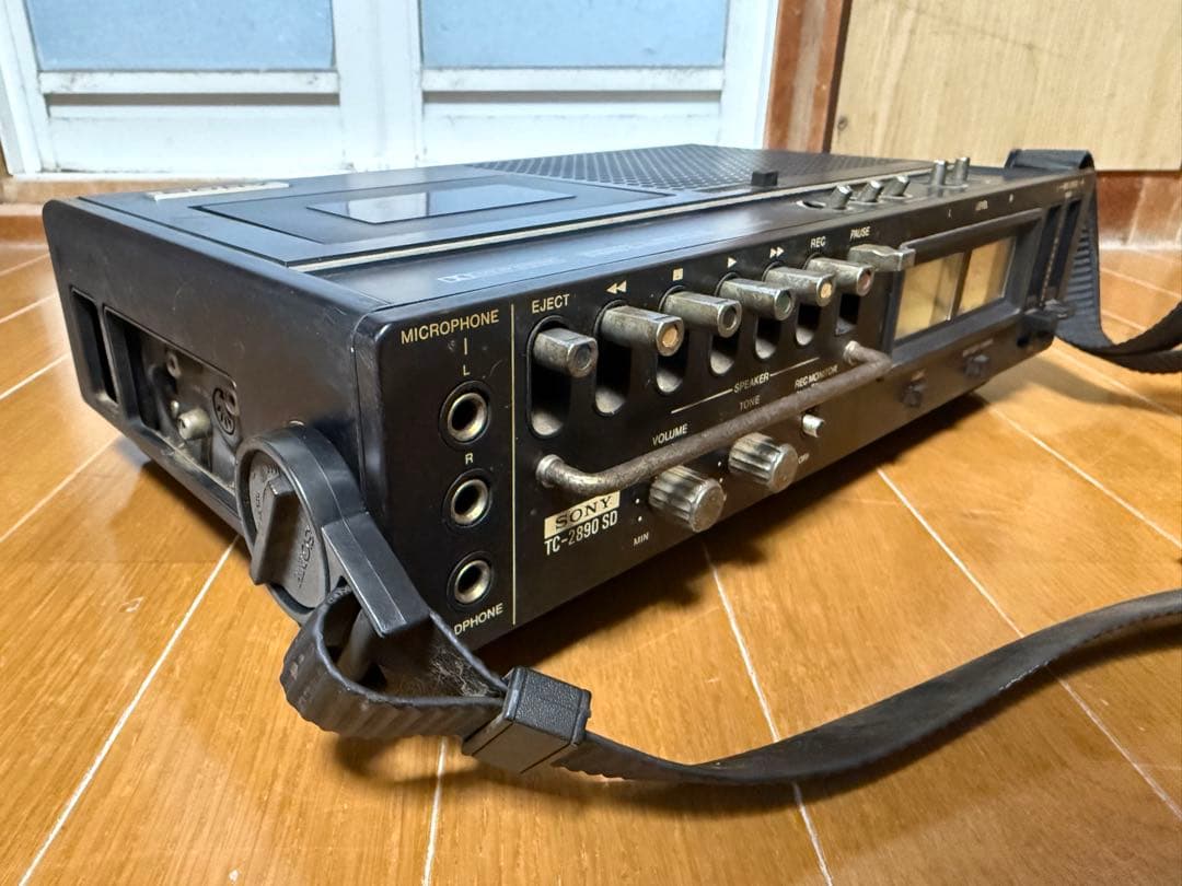 ソニー カセットコーダー TC-2890SD デンスケ レトロ 家電 希少 - メルカリ
