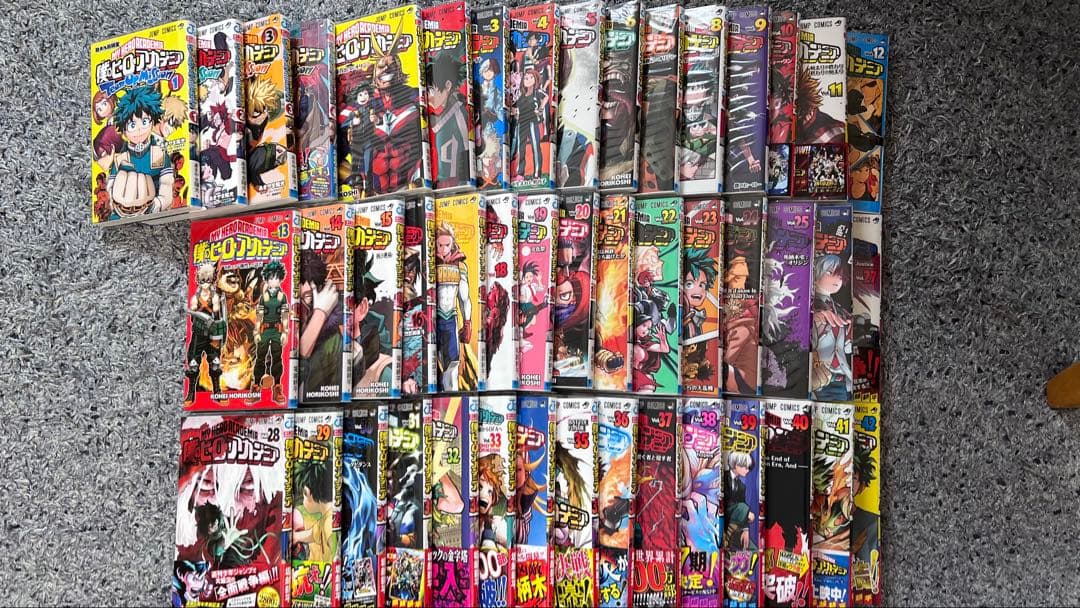 僕のヒーローアカデミア 1巻~42巻 + チームアップミッション 1巻~4巻 僕のヒーローアカデミア チームアップミッション コミック 1-4巻セット
