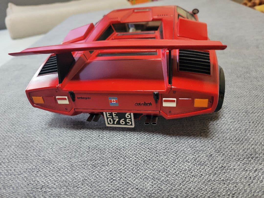 タミヤカウンタックLP500S 1/12スペア ボディ(当時物)塗装済み完成品