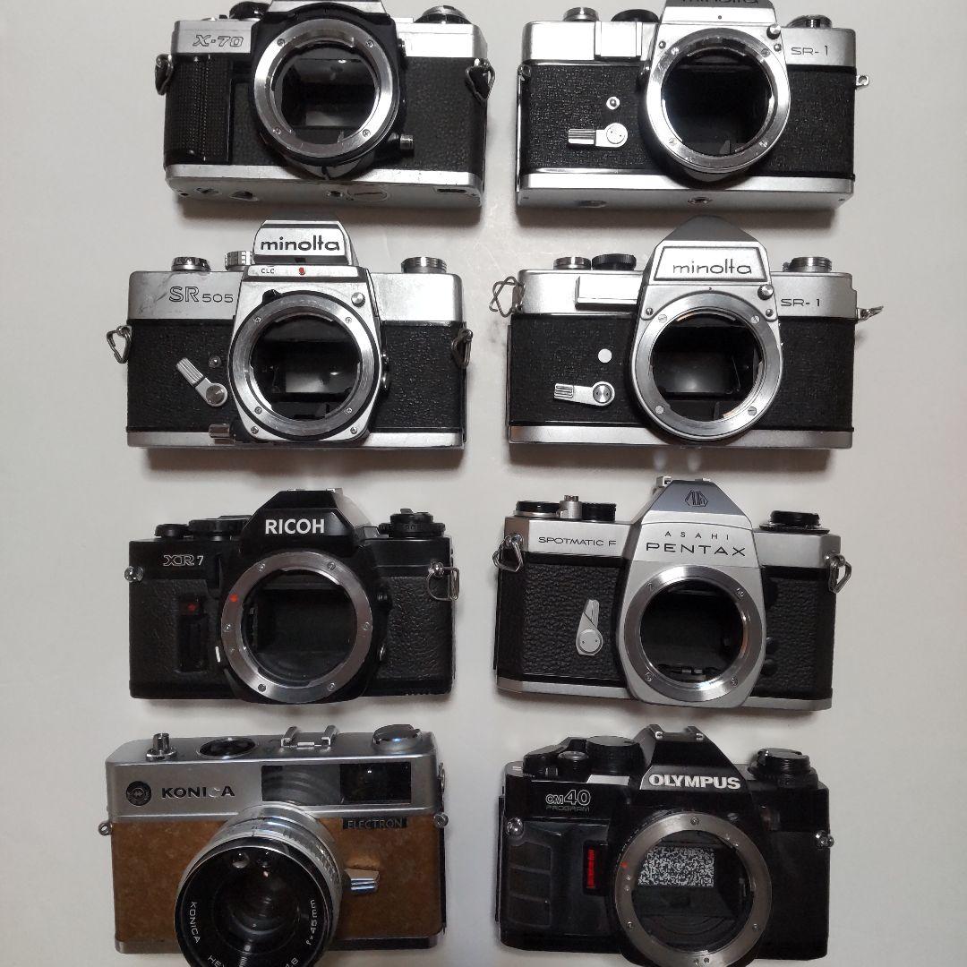 ジャンク フイルム一眼レフ レンジファインダー 8台セット - メルカリ