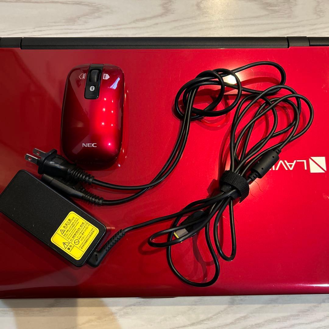 NEC LAVIE ノートPC NS150/DAR マウス・アダプター付