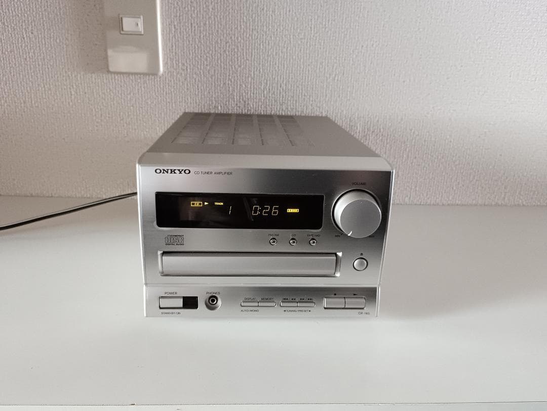 ONKYO CR-185 オンキョー CDチューナーアンプ 美品 ☆ DD 2026年最新】onkyo オンキョー cr-185 cdチューナーアンプ センター