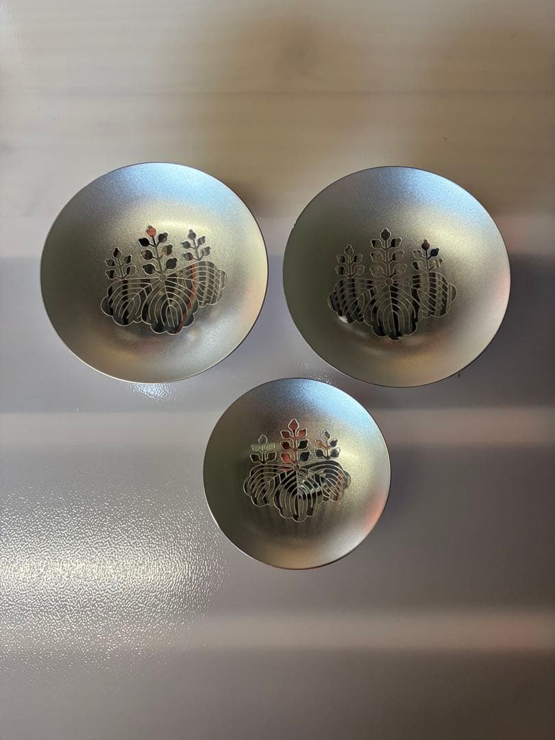 銀杯　純銀　3個セット 銀杯 純銀 SV1000 まとめの買取実績 | 買取専門店さすがや