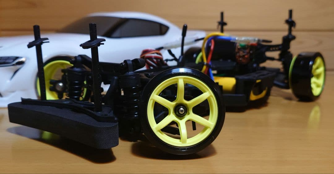 アライブフーン映画S15シルビアLEDボディ＆ヨコモドリパケ2WDフル