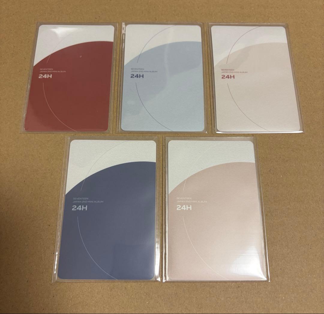 SEVENTEEN ホシ トレカ 24H 5枚セット - メルカリ