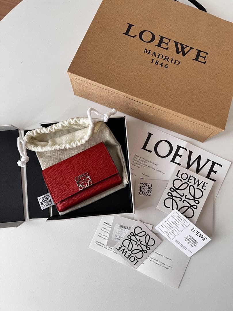 LOEWE ロエベ カードケース 名刺入れ カードホルダー - メルカリ