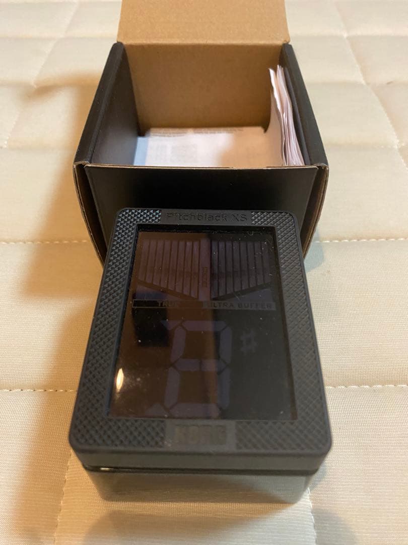 KORG Pitchblack XS クロマチックチューナー Pitchblack XS - CHROMATIC PEDAL TUNER | KORG (Japan)