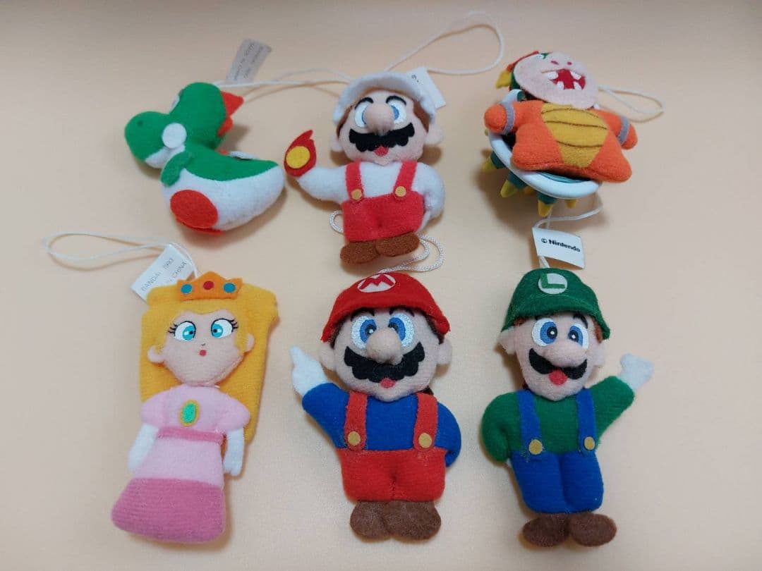 スーパーマリオワールド ガシャポンキッズ 全6種セット 1993 バンダイ 1個】スーパーマリオ ひろがるマリオワールド | エポック社 | マリオ