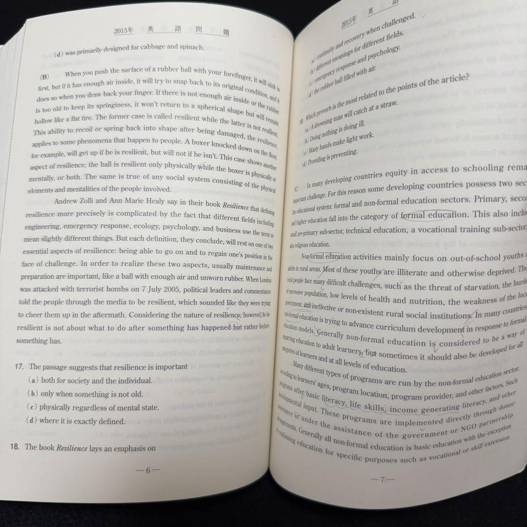 青本 早稲田大学 文化構想学部 2002年～2024年 23年分 駿台予備学校