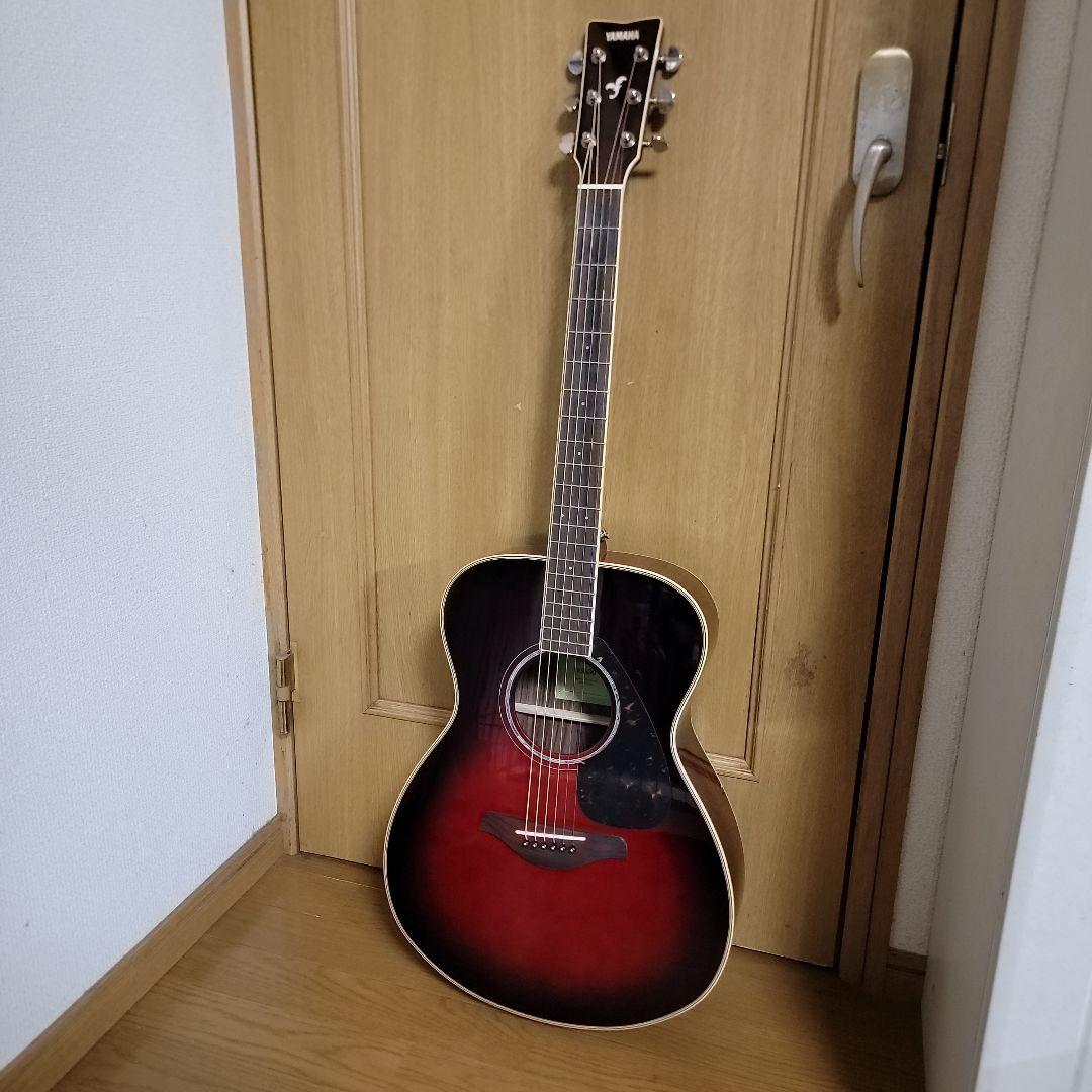 YAMAHA　アコースティックギター FS830　DSR　収納ケース付き　美品 YAMAHA（ヤマハ） YAMAHA FS830 -Dusk Sun Red- ダスクサンレッド