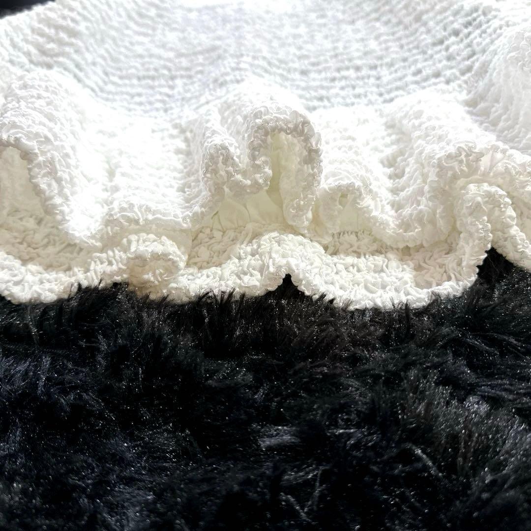 25SS 新品タグ付 パメオポーズ ギャザリングパフミニドレス ワンピース