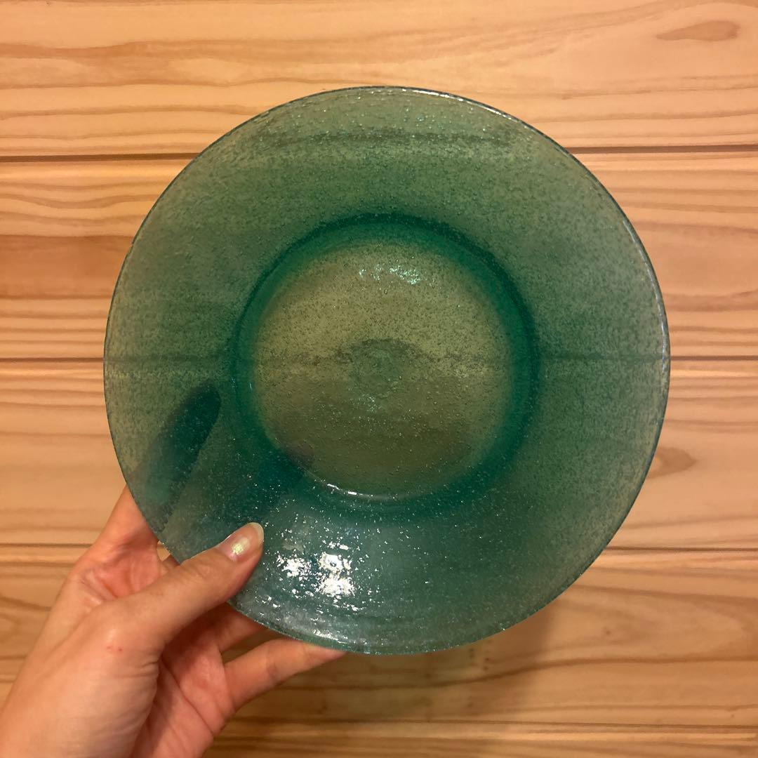 小谷眞三 倉敷ガラス　プレート 倉敷ガラス 小谷真三 皿 2枚 民藝 - メルカリ