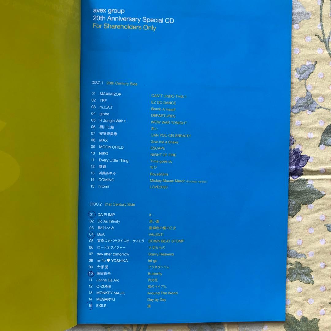 avex group 20th Anniversary Special CD - メルカリ