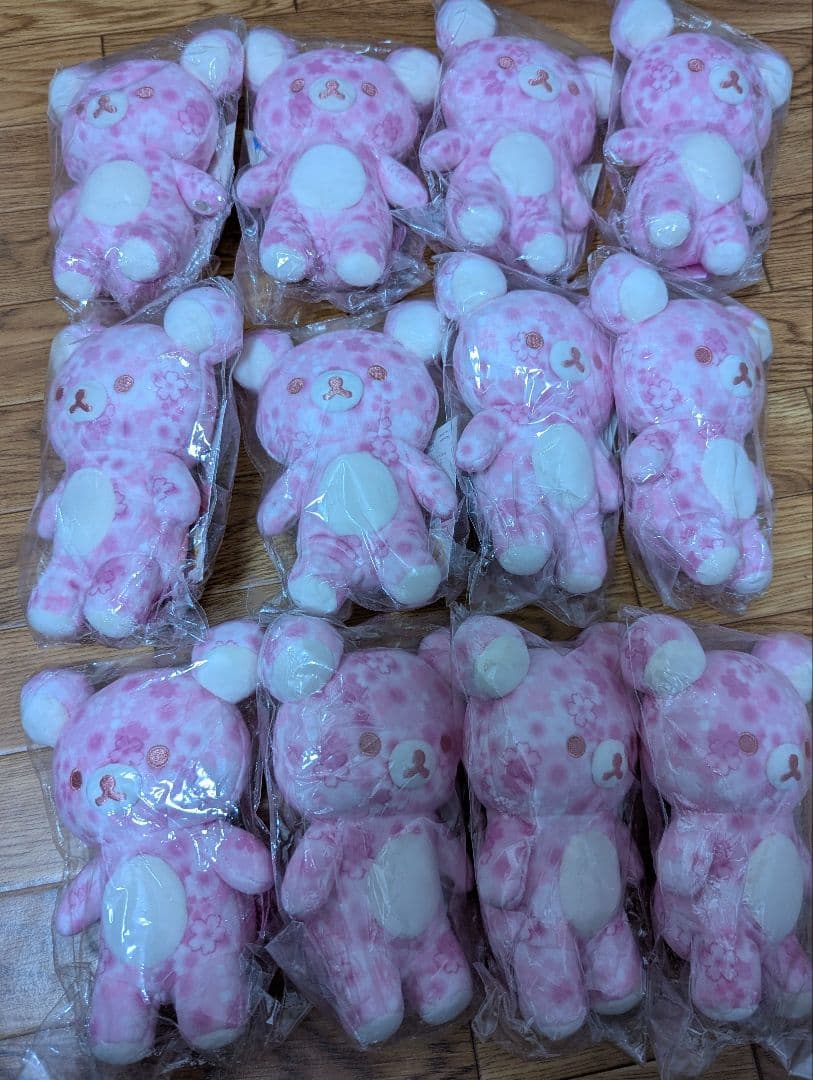 リラックマ 20colors ぬいぐるみ Spring あの日のさくら2体 リラックマストア】 ご好評につきお品切れしておりましたRilakkuma