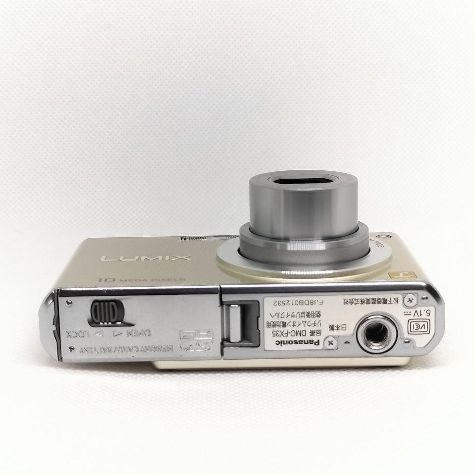 LUMIX DMC-FX35 ゴールド Panasonic ルミックス c585 - メルカリ