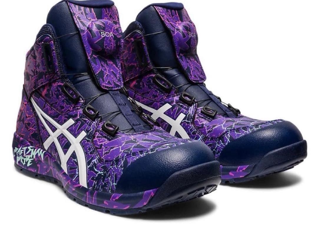 アシックス ASICS 安全靴限定色WINJOB CP304 BOA MAGMA - メルカリ