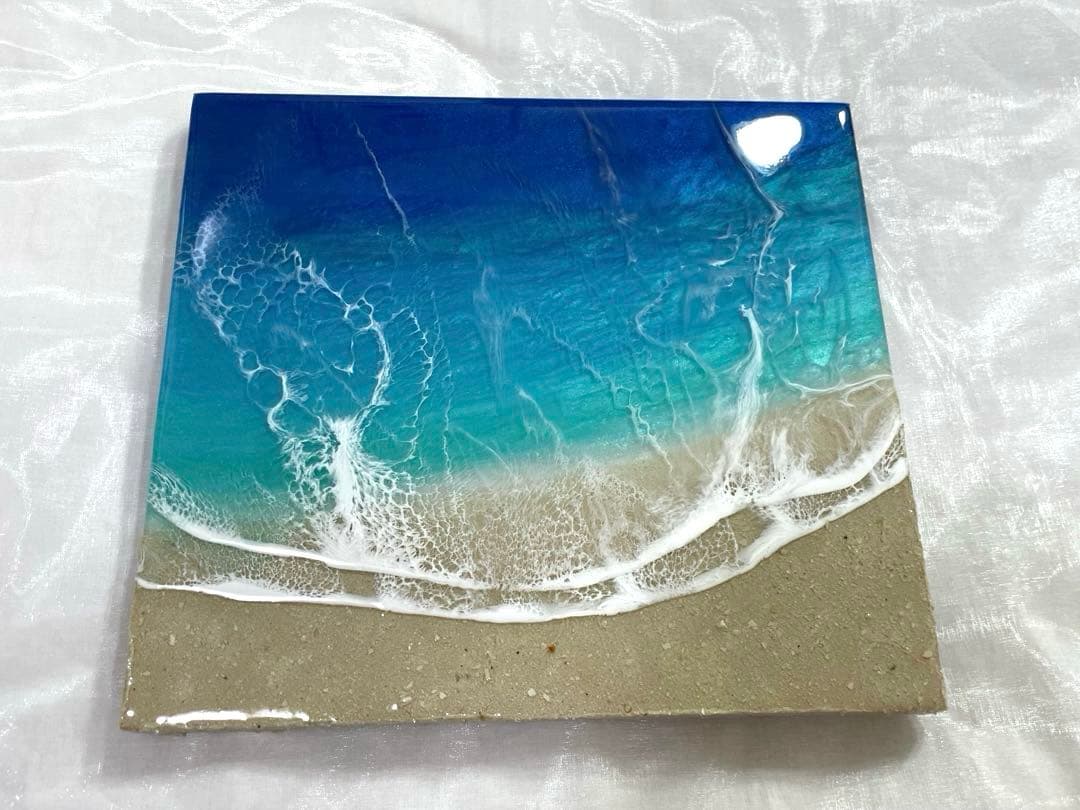 3 waveオーシャンレジン パネル NO14 - メルカリ