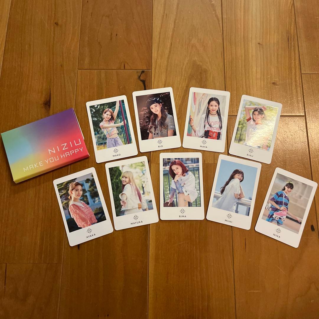 NiziU フォトカードセット make you happy - メルカリ