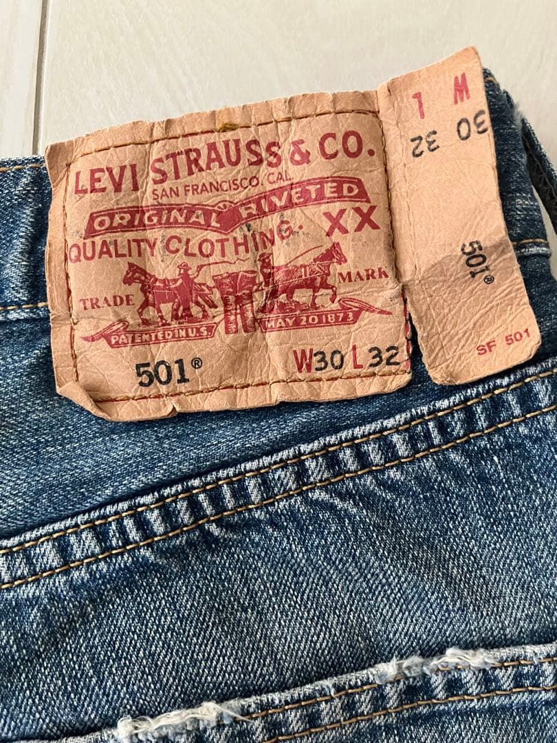 リーバイス 03501-01 DragonAsh 降谷建志 KJ W30 - メルカリ