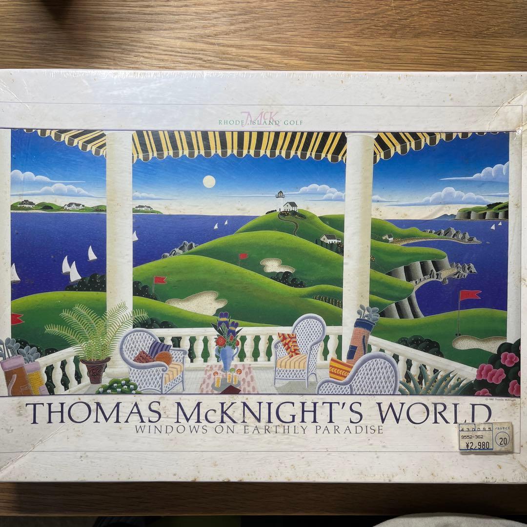 【未使用未開封】トーマス・マックナイト　ゴルフコース 1000ピース　 パズル 未使用未開封】トーマス・マックナイト ゴルフコース 1000ピース