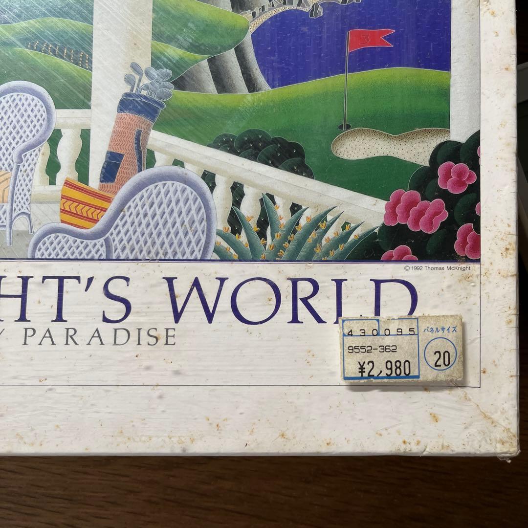 未使用未開封】トーマス・マックナイト ゴルフコース 1000ピース