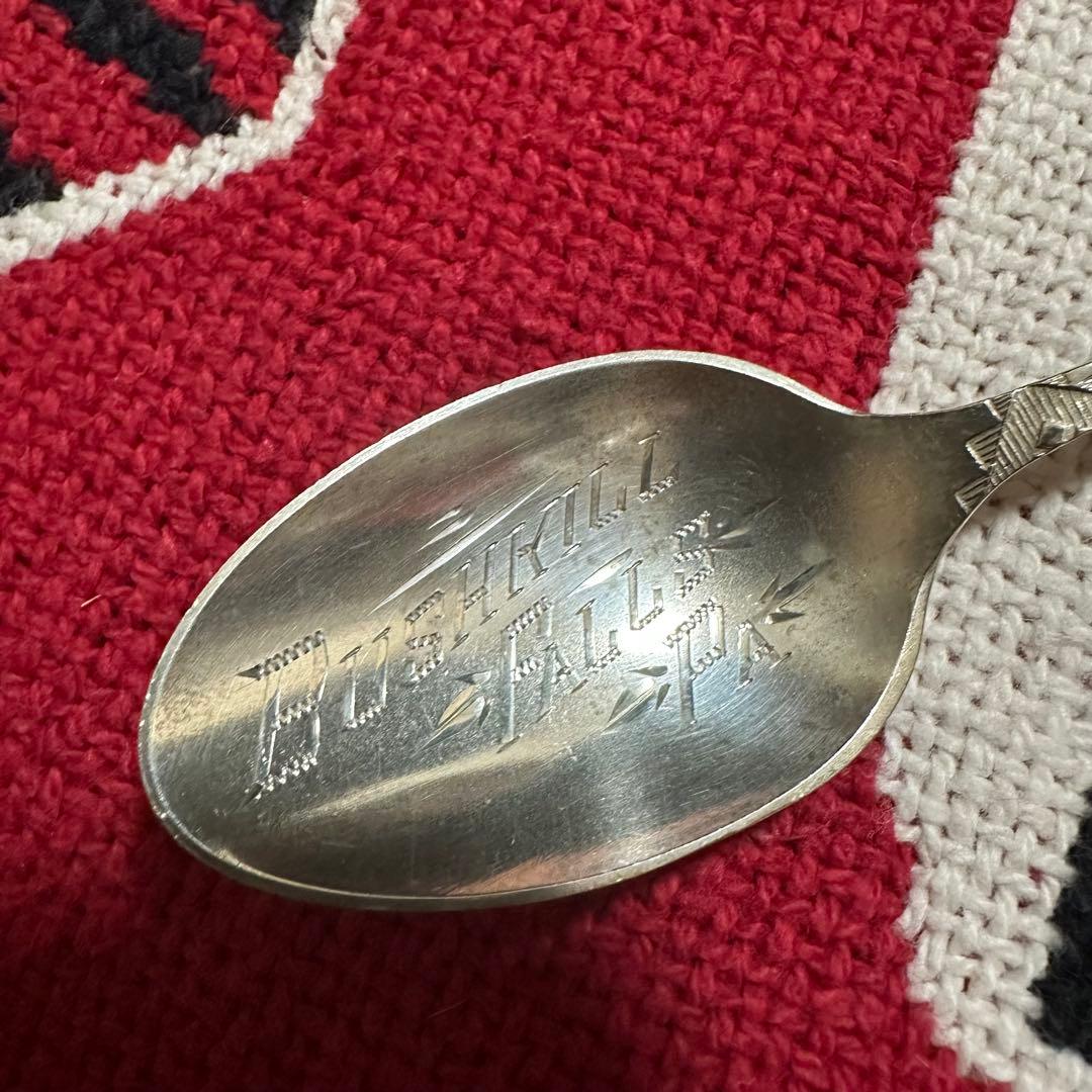 希少】米国製 アンティーク シルバー 3点 スプーン スターリングシルバー