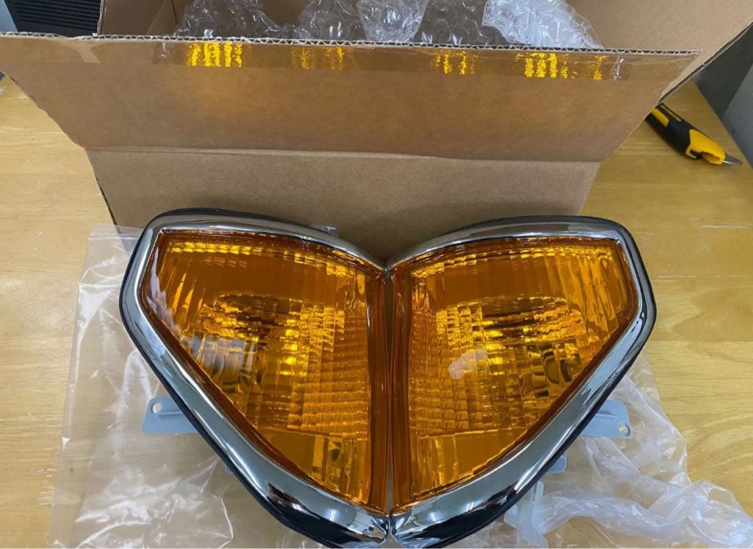 78プラド オレンジライトセット コーナーランプサイドマーカー ウインカー 78プラド オレンジYTライト類 3点セット コーナーランプ サイド