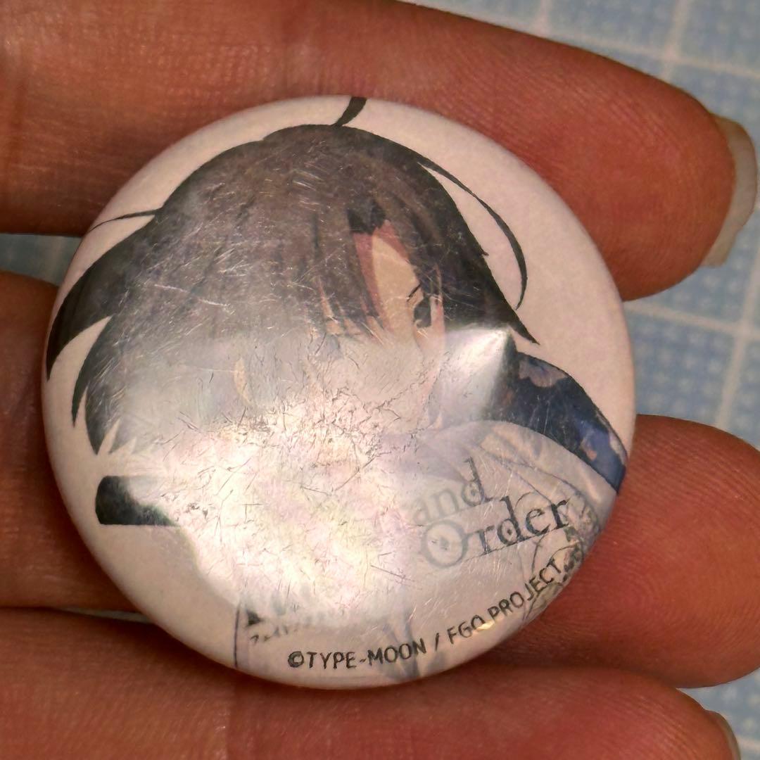 FateFGO 空の境界 ufotableカフェ 両儀式 缶バッジ 奈須きのこ - メルカリ