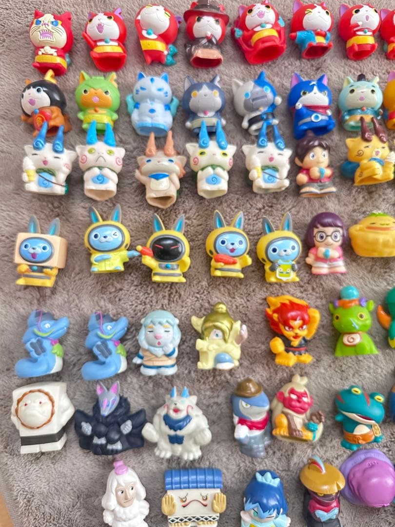 妖怪ウォッチソフビ指人形68個セット - メルカリ