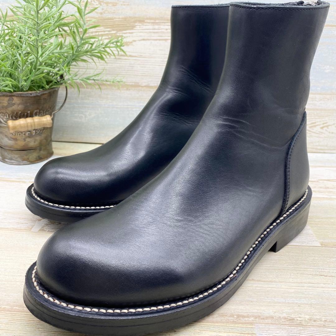 極美品 KADOYA カドヤ ブーツ elefantas レザー ブラック 25 - メルカリ