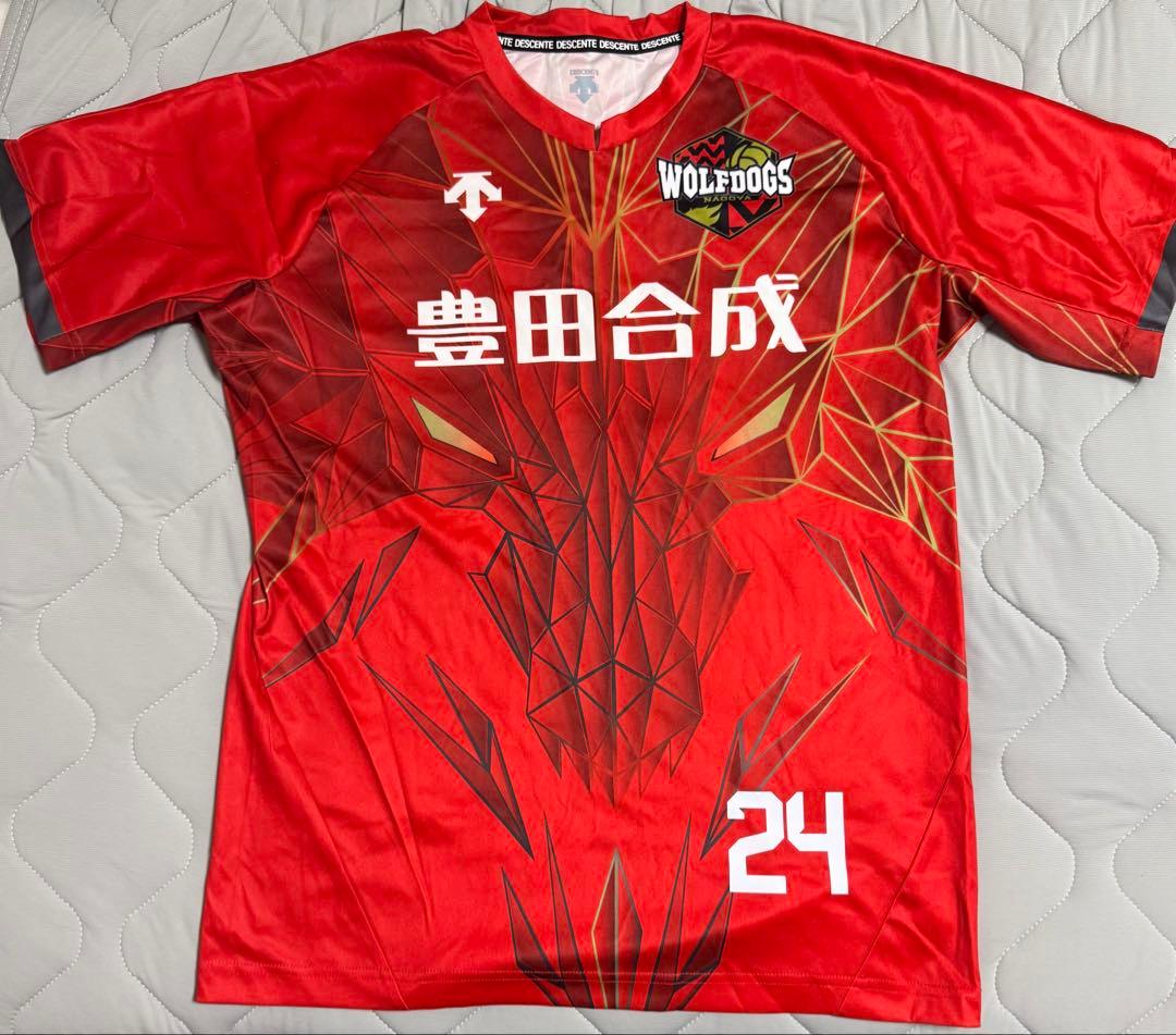 ウルフドッグス名古屋 24 小川智大 レプリカユニフォームTシャツ 最終値引き 2023-24 ウルフドッグス名古屋 レプリカユニフォーム