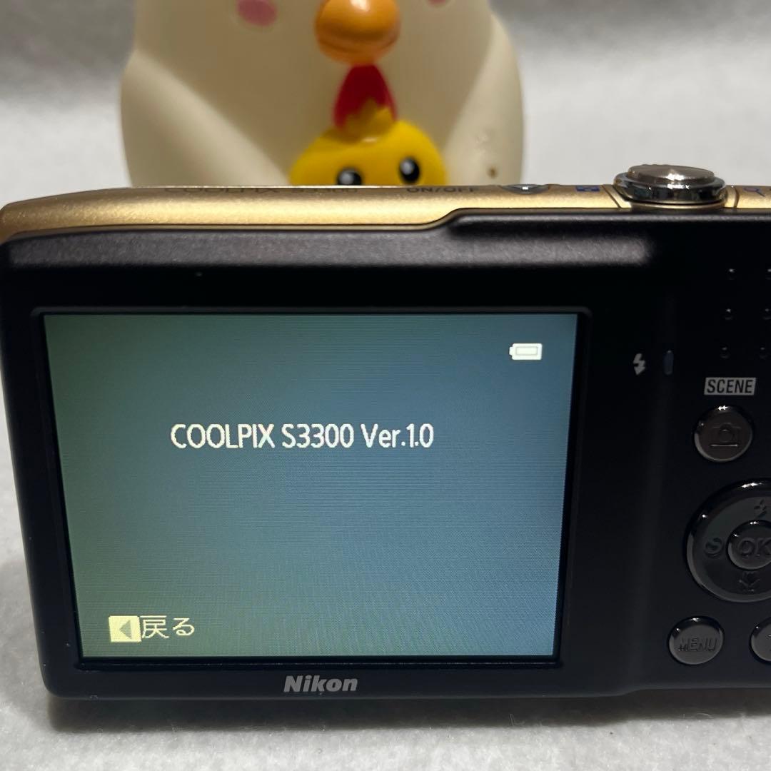 デジカメ Nikon COOLPIX S3300 《ジャンク》