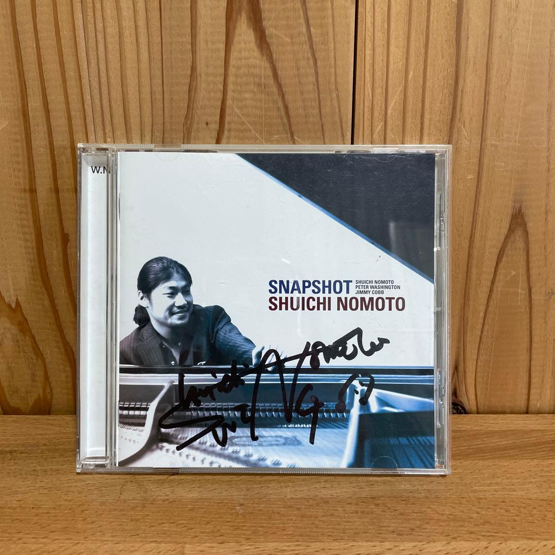 野本秀一 Snap Shot サイン入りCD - メルカリ