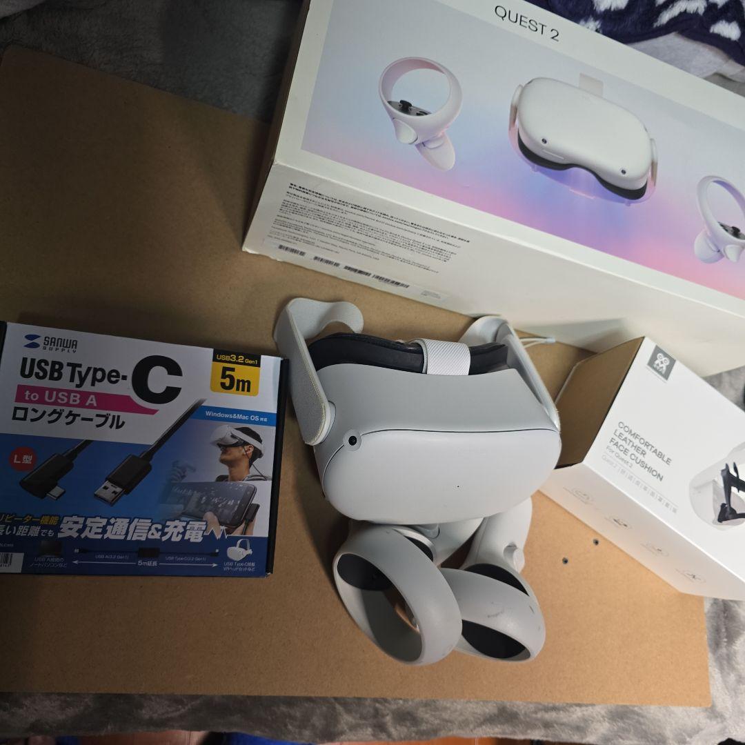  quest Quest 2 256GB ケーブルクッション Oculus Quest 2を快適にするアクセサリー6種 - AV Watch