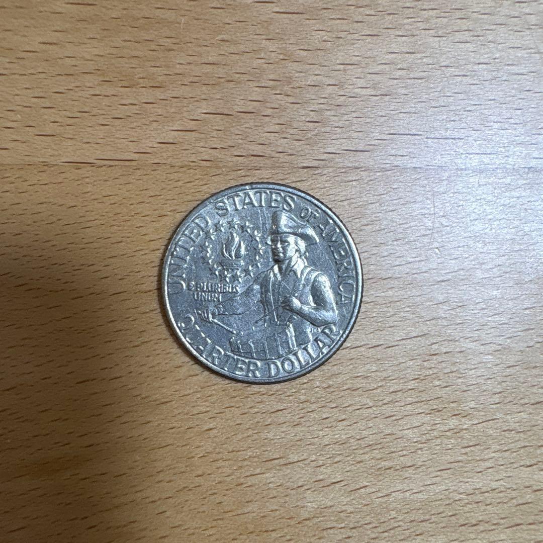 海外コイン，アメリカ1776〜1976年 25セント - メルカリ